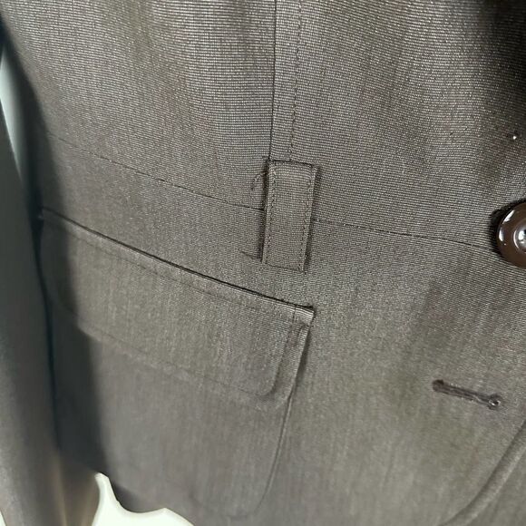 AGB Brown Belted Suit and Skirt Women’s Size 10 Read‎ - Picture 6 of 16